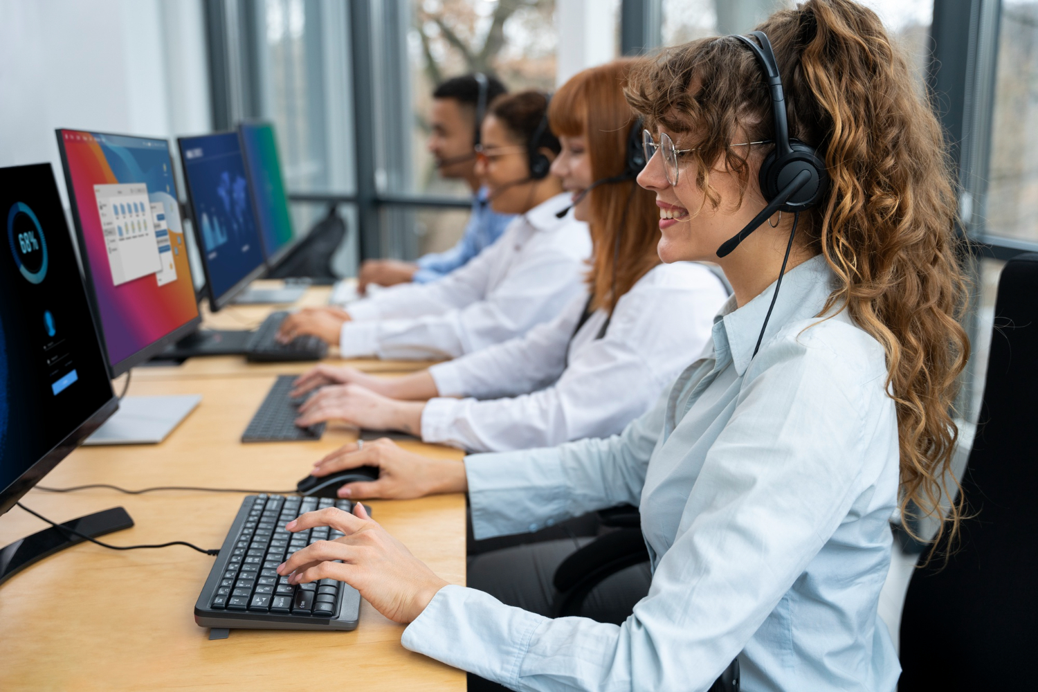 Equipe de suporte ASL Telecomunicações